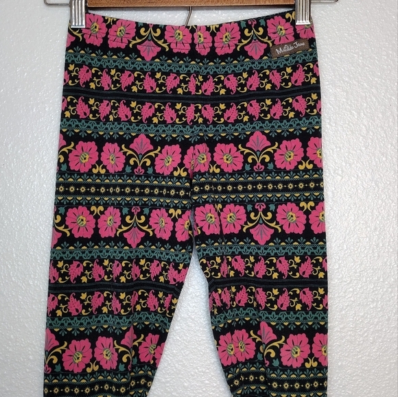 Matilda Jane Elastic Waist Floral Ruffle Bottom Pants Size 8 - Picture 3 of 11